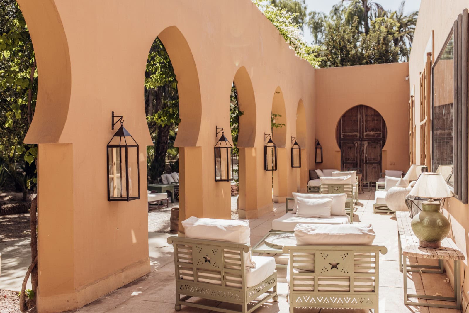 Jnane Tamsna Marrakech Hotel Sitting Area