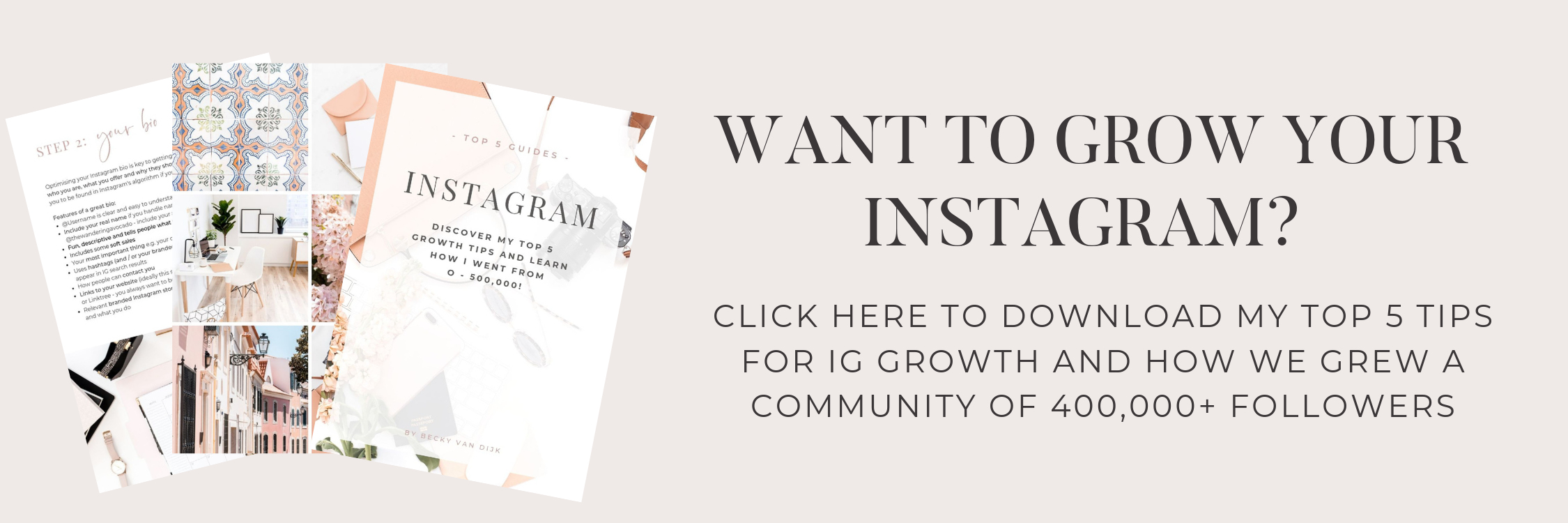 how to grow your instagram